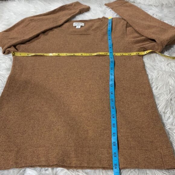 J. CREW factory Teddie wool blend scoop neck sweater women’s sz Small - Picture 6 of 9